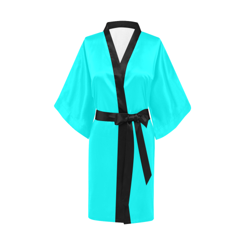 Aqua Alliance Solid Colored Kimono Robe