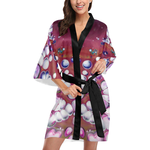 Life is beautiful No 2 Kimono Robe