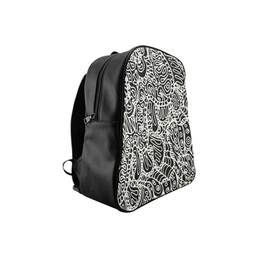 Doodle Style G361 School Backpack (Model 1601)(Small)