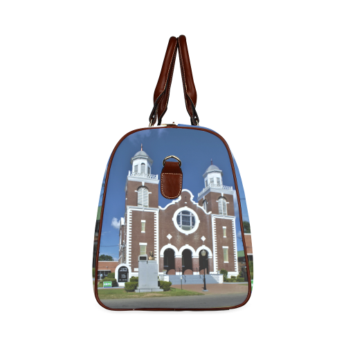MLK Selma Al Church Design By Me by Doris Clay-Kersey Waterproof Travel Bag/Large (Model 1639)