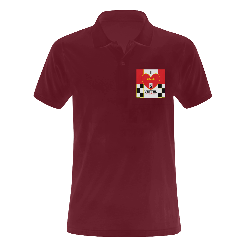 VETTEL Men's Polo Shirt (Model T24)