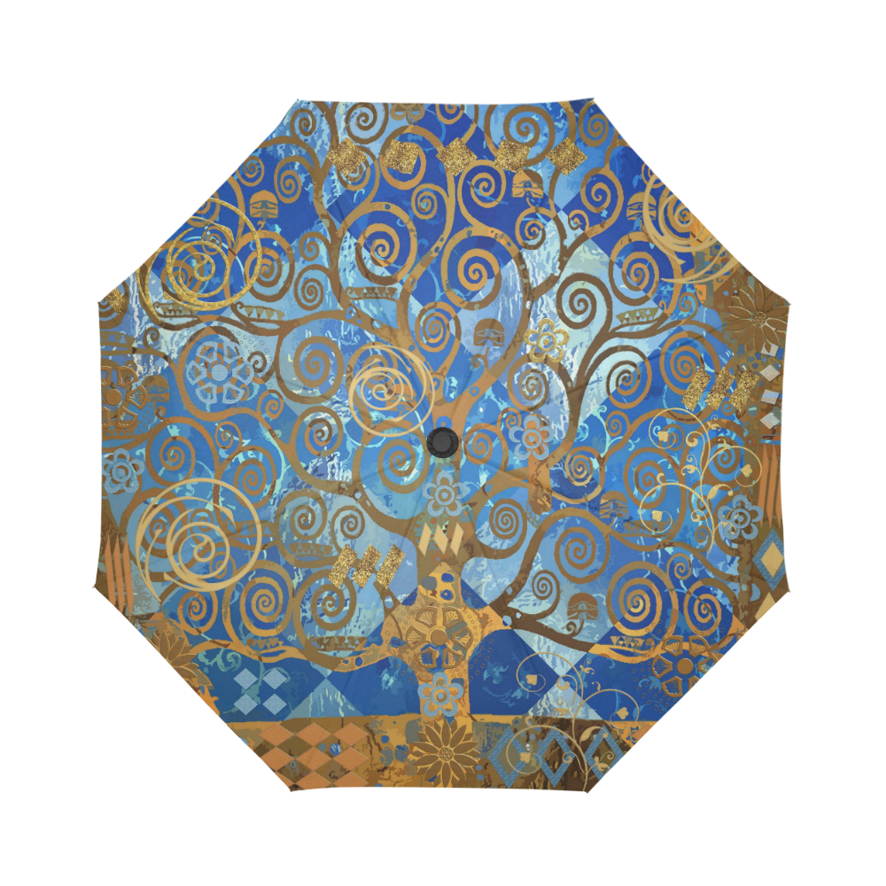 Klimt Tree Auto-Foldable Umbrella (Model U04)