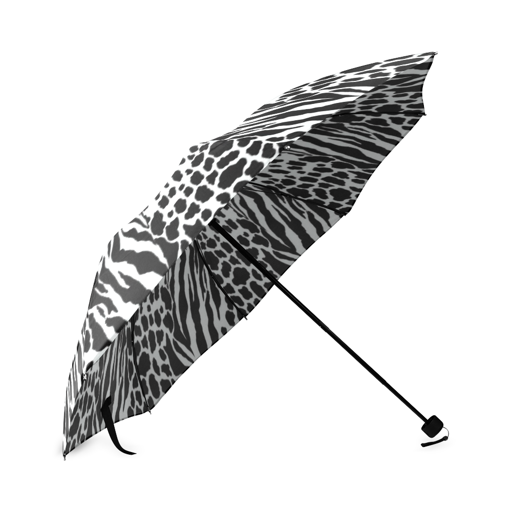 animal print 1 Foldable Umbrella (Model U01)