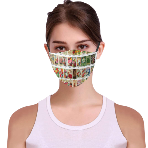 I Sow 3D Mouth Mask with Drawstring (Pack of 3) (Model M04)
