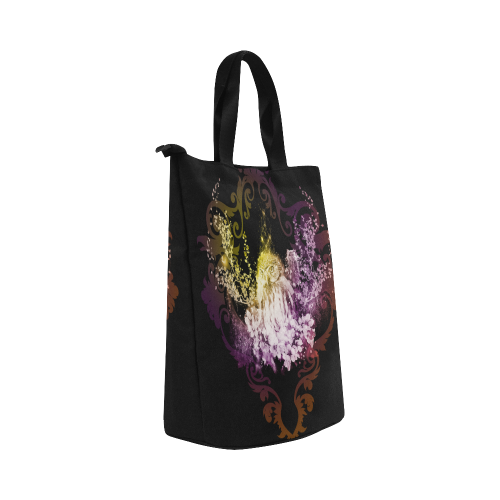 Colorful owls Nylon Lunch Tote Bag (Model 1670)