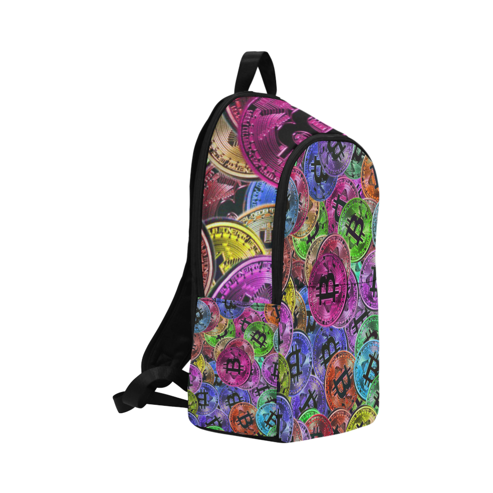 BITCOIN 2 Fabric Backpack for Adult (Model 1659)