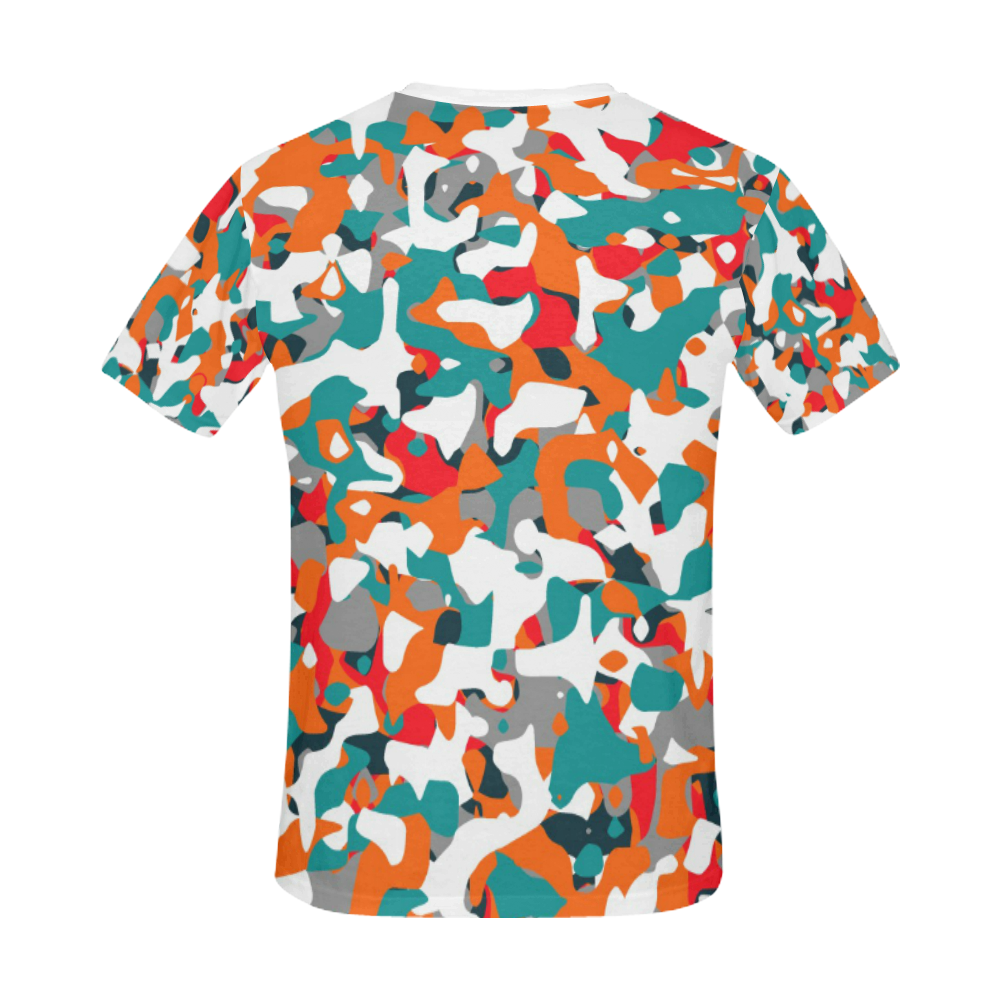 POP ART CAMOUFLAGE 1 All Over Print T-Shirt for Men/Large Size (USA Size) Model T40)