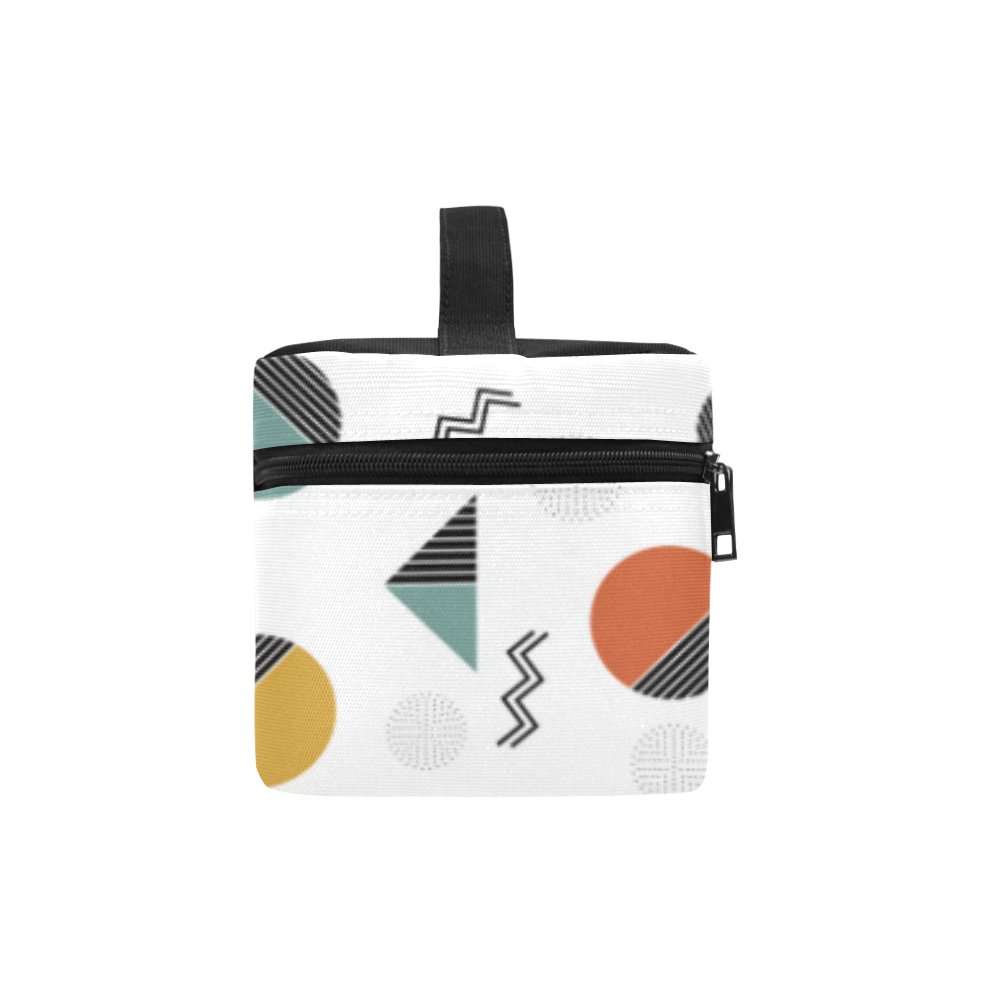 Geo Cutting Shapes Lunch Bag/Large (Model 1658)