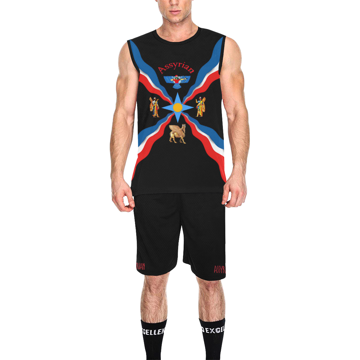 Sport Assyria All Over Print Basketball Uniform