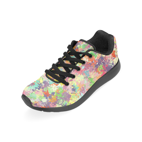 colorful pattern Women’s Running Shoes (Model 020)