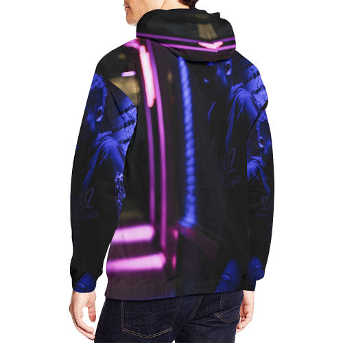 LM HOODIE All Over Print Hoodie for Men (USA Size) (Model H13)