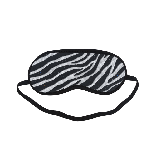 Ripped SpaceTime Stripes - White Sleeping Mask