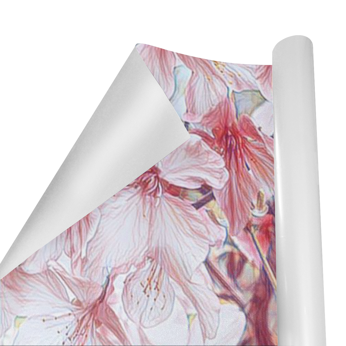 Delicate floral 118 by JamColors Gift Wrapping Paper 58"x 23" (2 Rolls)