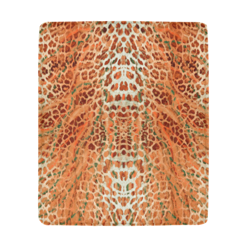 leopard 12 brown Ultra-Soft Micro Fleece Blanket 50"x60"