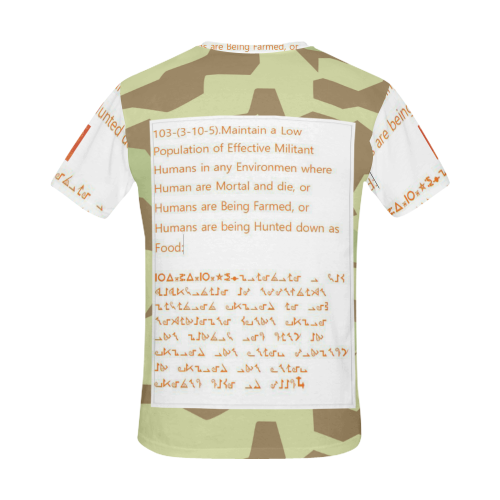 Special Forces camoflag All Over Print T-Shirt for Men (USA Size) (Model T40)