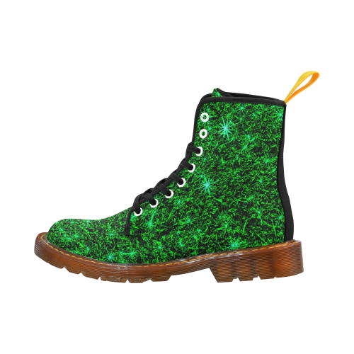 Sparkling Green by Jera Nour Martin Boots For Women Model 1203H
