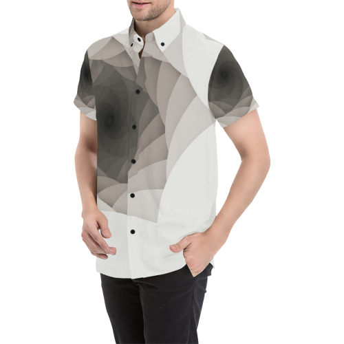 Staroi Men's All Over Print Short Sleeve Shirt (Model T53)