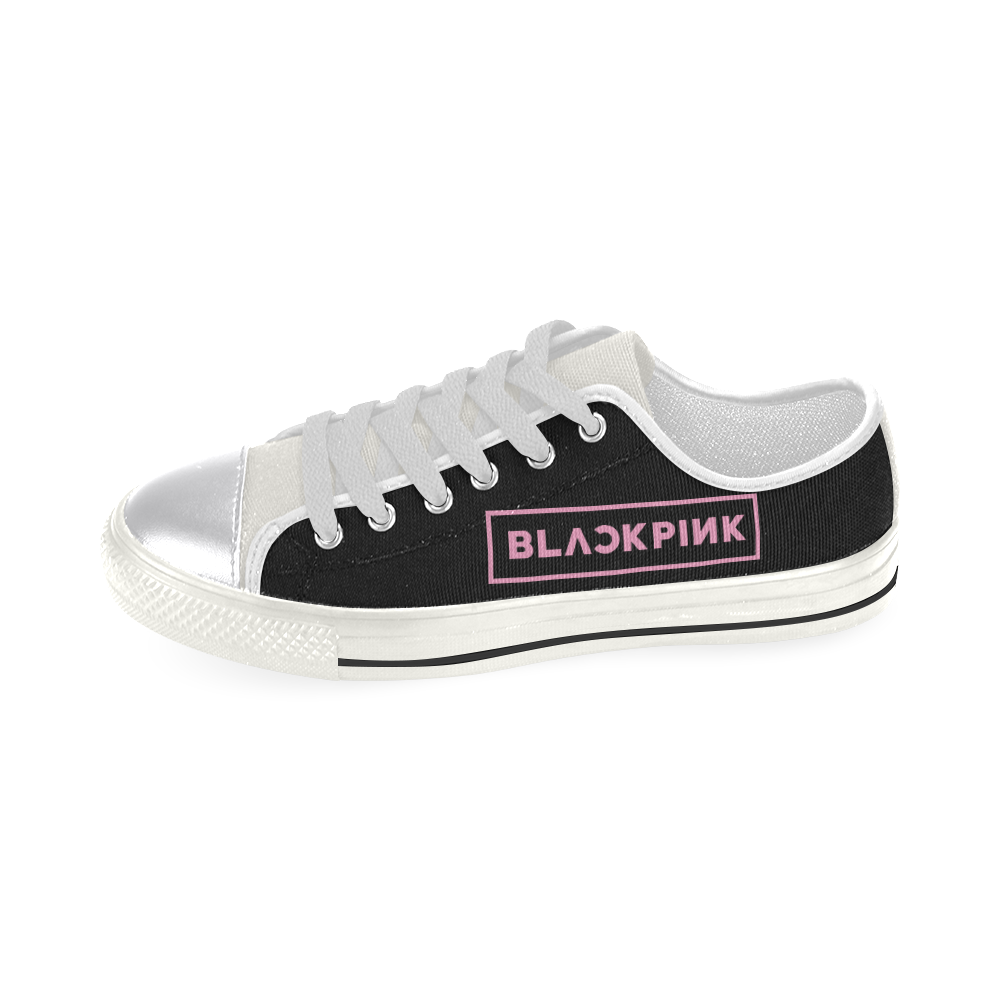 Blackpink Women's Classic Canvas Shoes (Model 018)