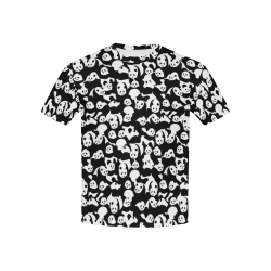 Panda Pattern Kids' All Over Print T-shirt (USA Size) (Model T40)