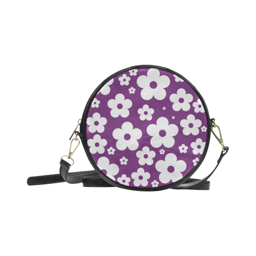 purplejasmine Round Sling Bag (Model 1647)