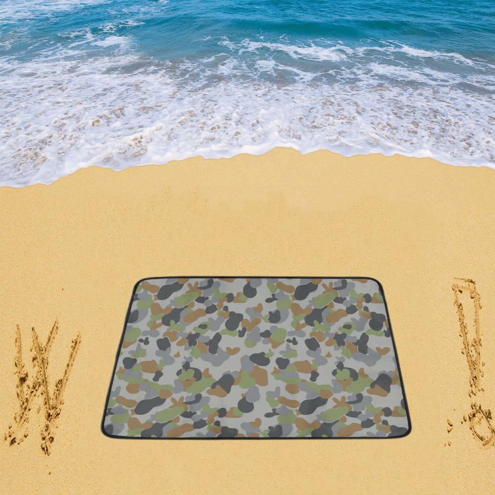 AUSCAM AFDPU camouflage Beach Mat 78"x 60"