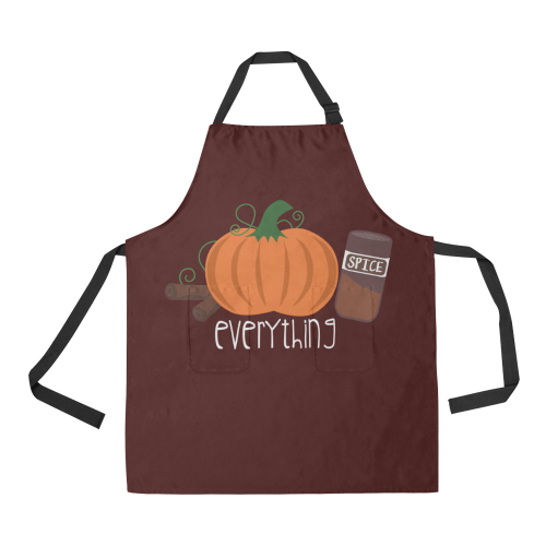 Pumpkin Spice Everything All Over Print Apron