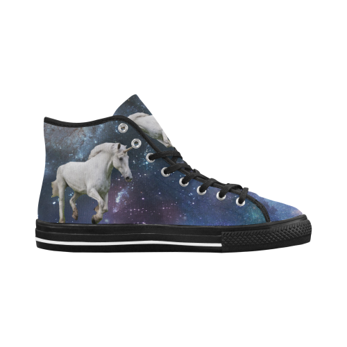 Unicorn and Space Vancouver H Women's Canvas Shoes (1013-1)
