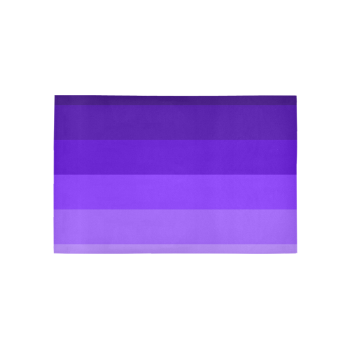 Purple stripes Area Rug 5'x3'3''