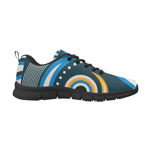 lulua tribal Men's Breathable Running Shoes (Model 055)