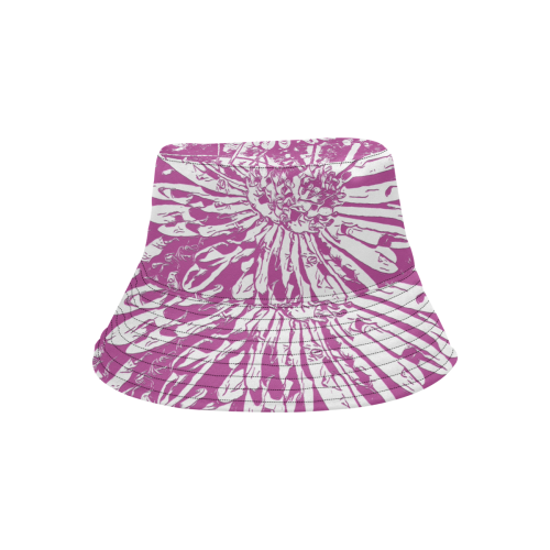PINK FLOWER LADYLIKE II All Over Print Bucket Hat