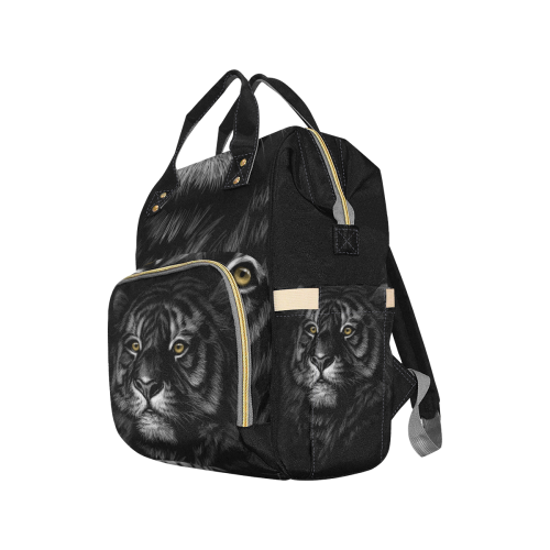 Tiger Multi-Function Diaper Backpack/Diaper Bag (Model 1688)