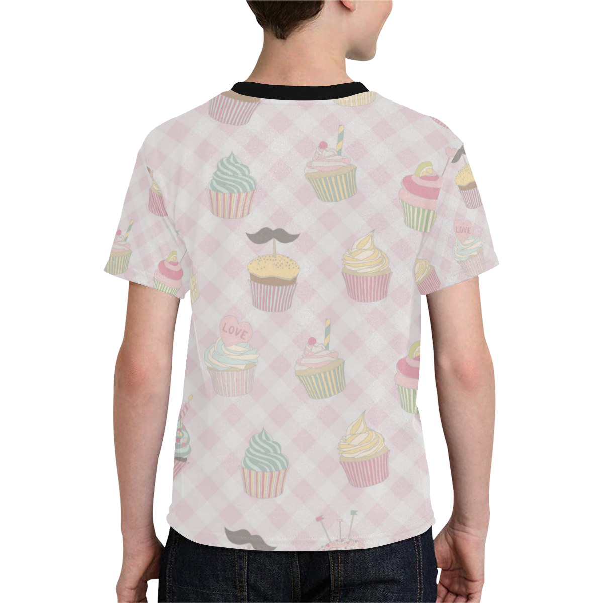 Cupcakes Kids' All Over Print T-shirt (Model T65)