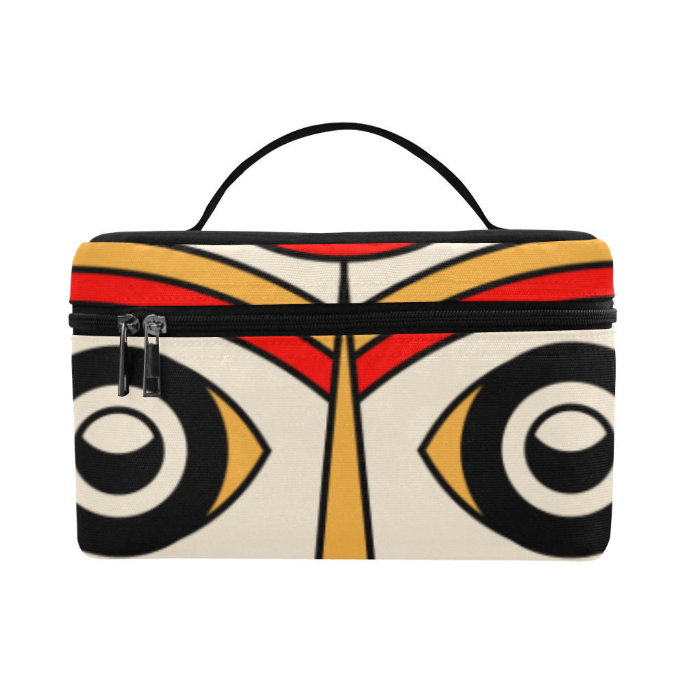 Aztec Religion Tribal Cosmetic Bag/Large (Model 1658)