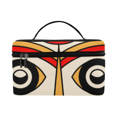 Aztec Religion Tribal Cosmetic Bag/Large (Model 1658)