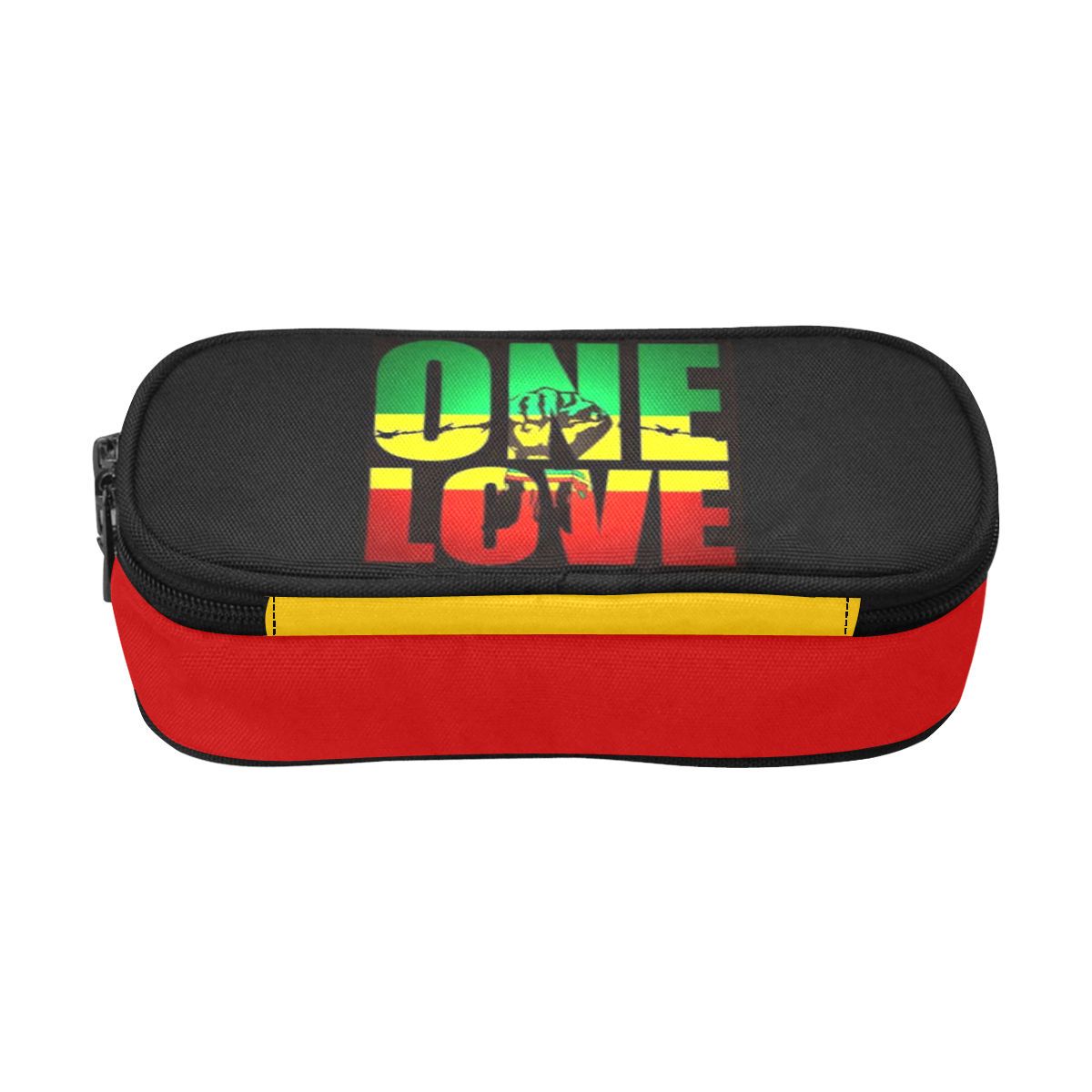 RASTA ONE LOVE CITY Pencil Pouch/Large (Model 1680)