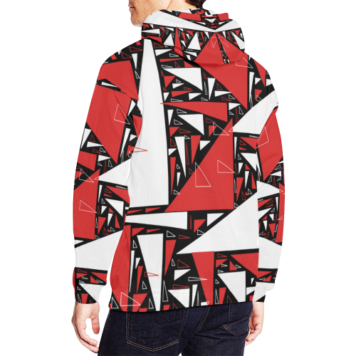 18rb All Over Print Hoodie for Men (USA Size) (Model H13)
