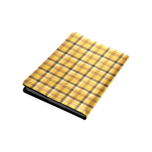 Yellow Tartan (Plaid) Custom NoteBook B5