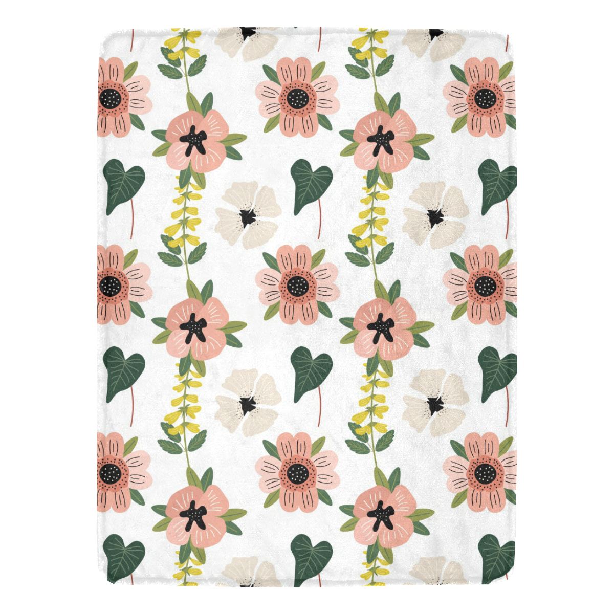 flower-5239805 Ultra-Soft Micro Fleece Blanket 60"x80"