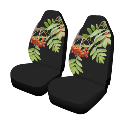 Rowan tree plant watercolor Car Seat Covers (Set of 2)