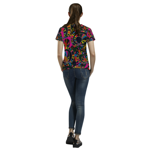 bb 00258 All Over Print T-Shirt for Women (USA Size) (Model T40)