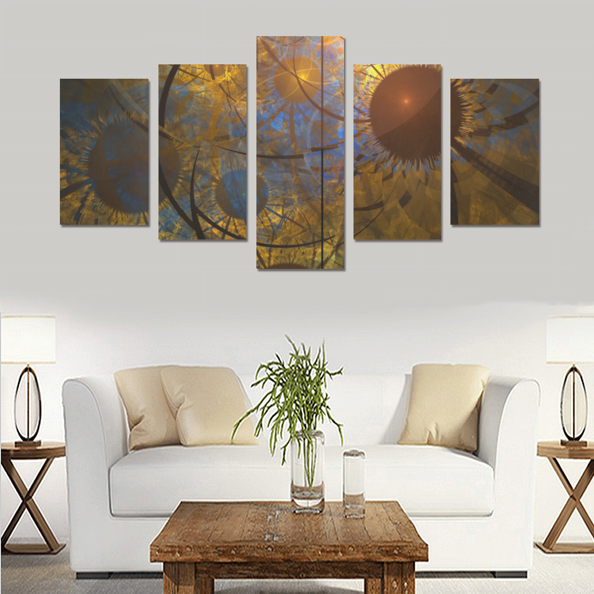 Signs in the Heavens Canvas Print Sets C (No Frame)