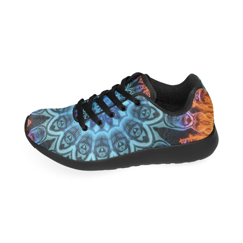 MANDALA SKY ON FIRE Women's Running Shoes/Large Size (Model 020)