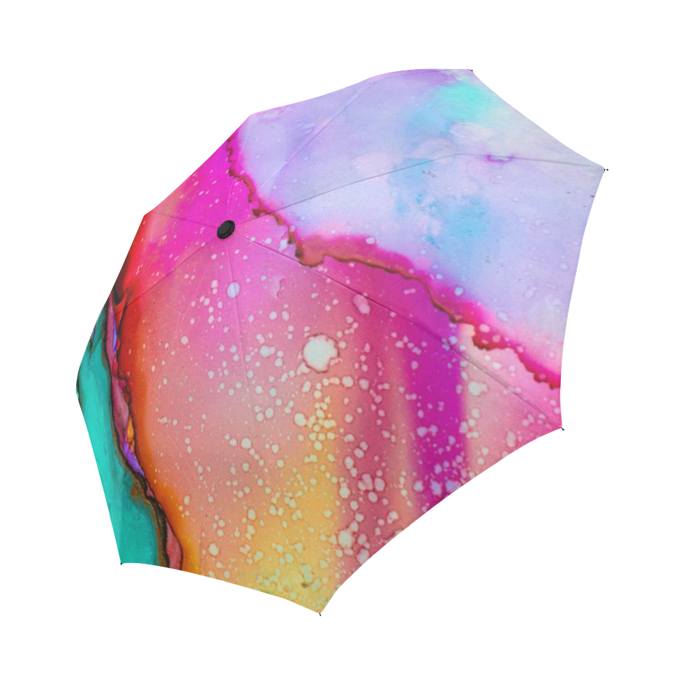 colorful umbrella Auto-Foldable Umbrella (Model U04)