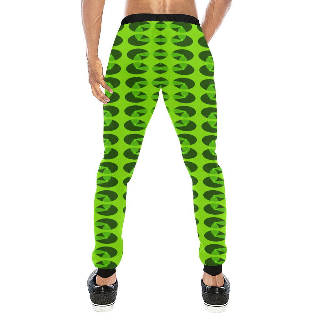 digital pattern Men's All Over Print Sweatpants/Large Size (Model L11)