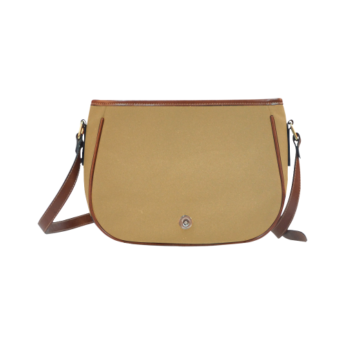 Tan Saddle Bag/Small (Model 1649) Full Customization
