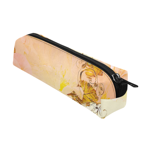 Beautiful flowers in soft colors Pencil Pouch/Small (Model 1681)