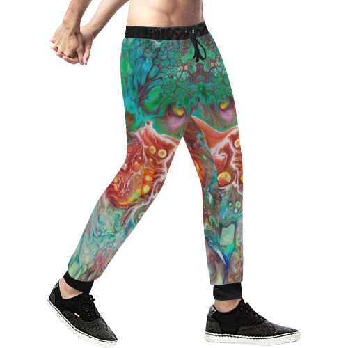 Attraction Men's All Over Print Sweatpants/Large Size (Model L11)