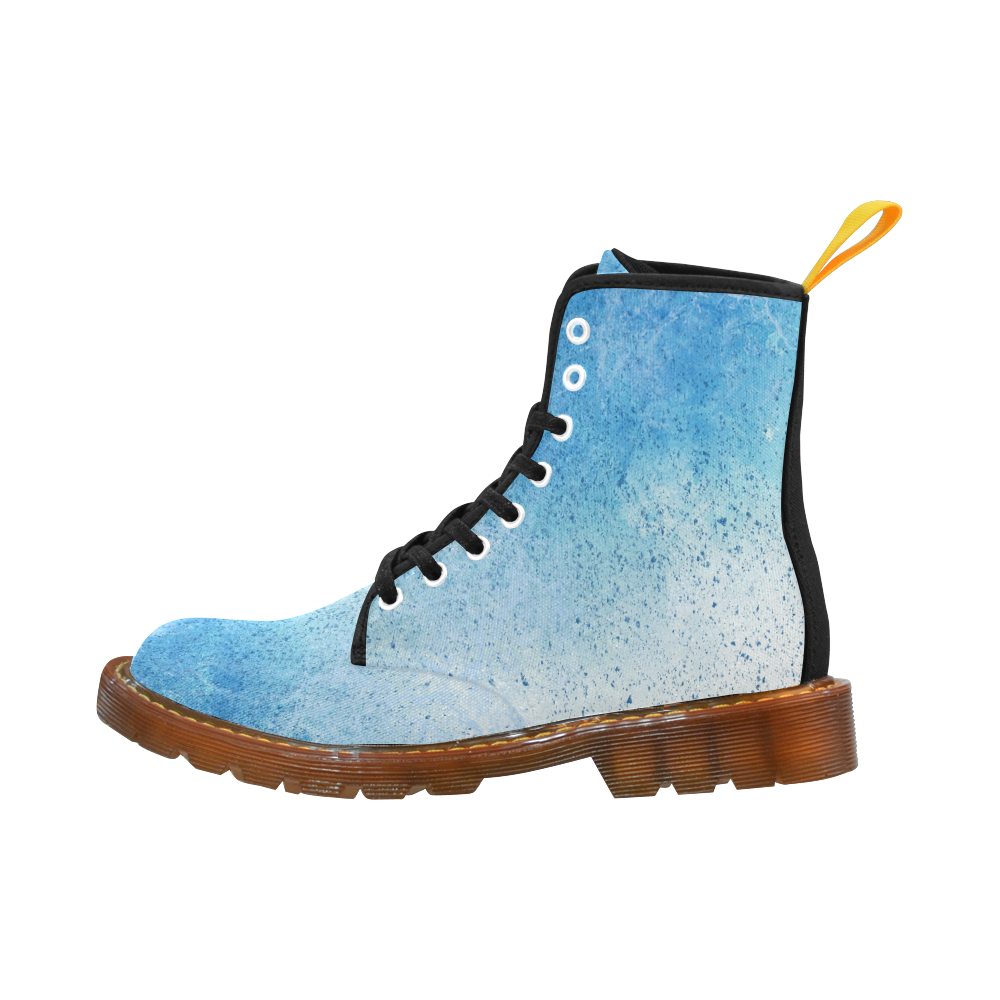 Bubbly Blue by Jera Nour Martin Boots For Men Model 1203H