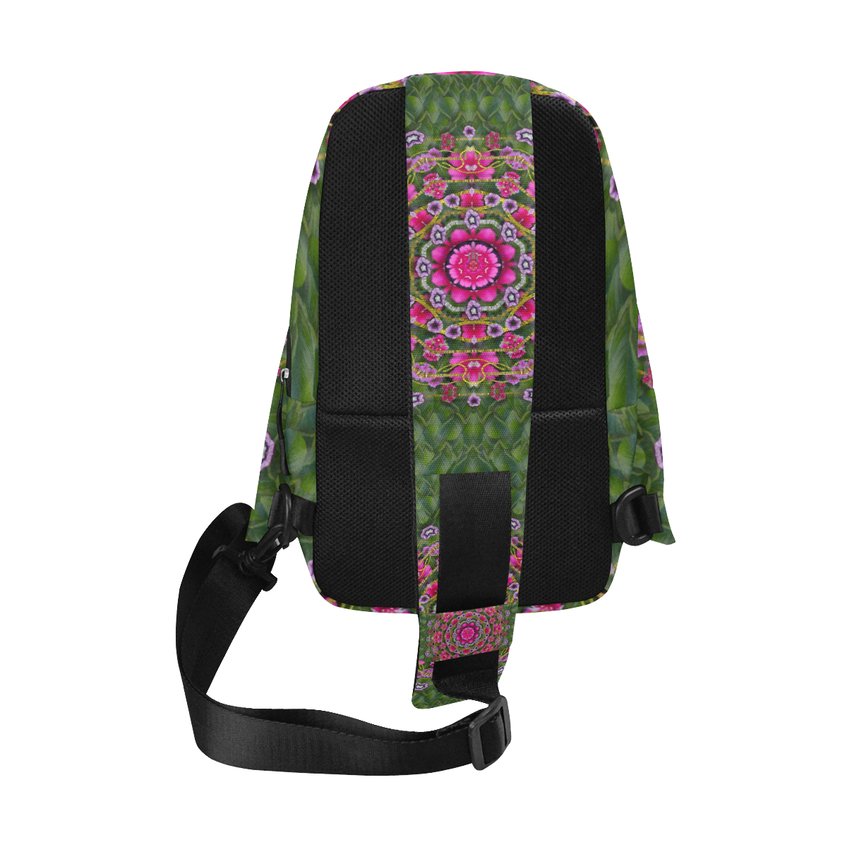 fantasy floral wreath in the green summer  leaves Chest Bag (Model 1678)