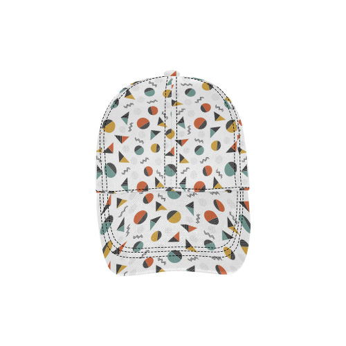 Geo Cutting Shapes All Over Print Dad Cap C (6-Pieces Customization)